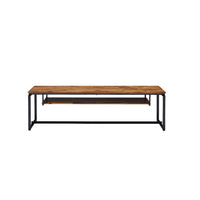 Jurgen - TV Stand - Oak & Black - Tony's Home Furnishings