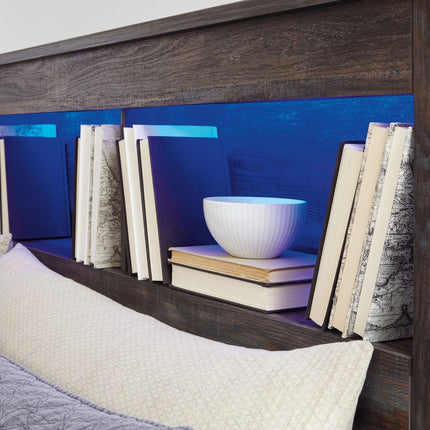 Drystan - Panel Bookcase Bed Signature Design by Ashley® 