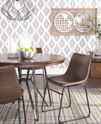 Thumbnail for Centiar - Two-tone Brown - Round Dining Room Table - Tony's Home Furnishings