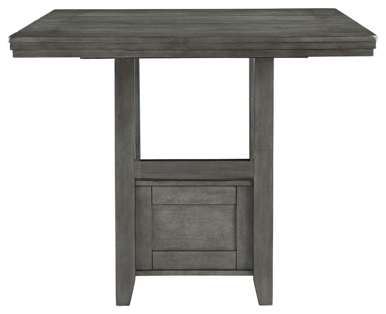 Hallanden - Gray - Rectangular Dining Room Counter Extension Table - Tony's Home Furnishings