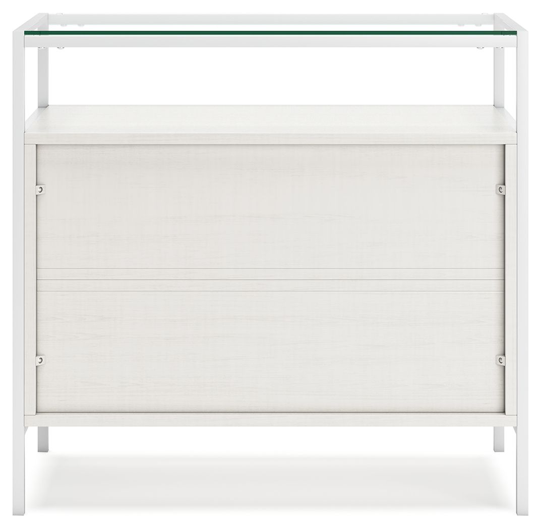Deznee - White - Small Bookcase - Tony's Home Furnishings