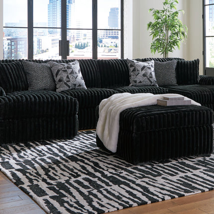 Midnight-Madness - Sectional Set Signature Design by Ashley® 