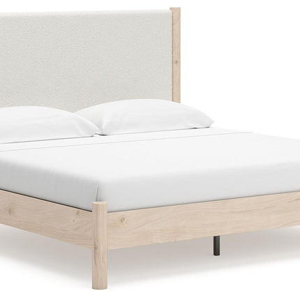 Cadmori - Upholstered Panel Bed Signature Design by Ashley® 