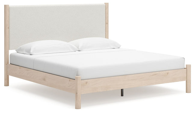 Cadmori - Upholstered Panel Bed Signature Design by Ashley® 