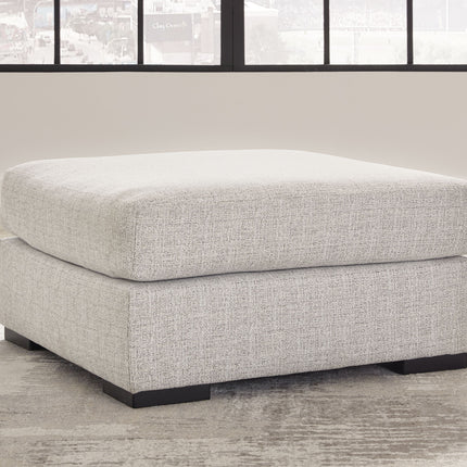 Larce - Stone - Oversized Accent Ottoman Ashley® 