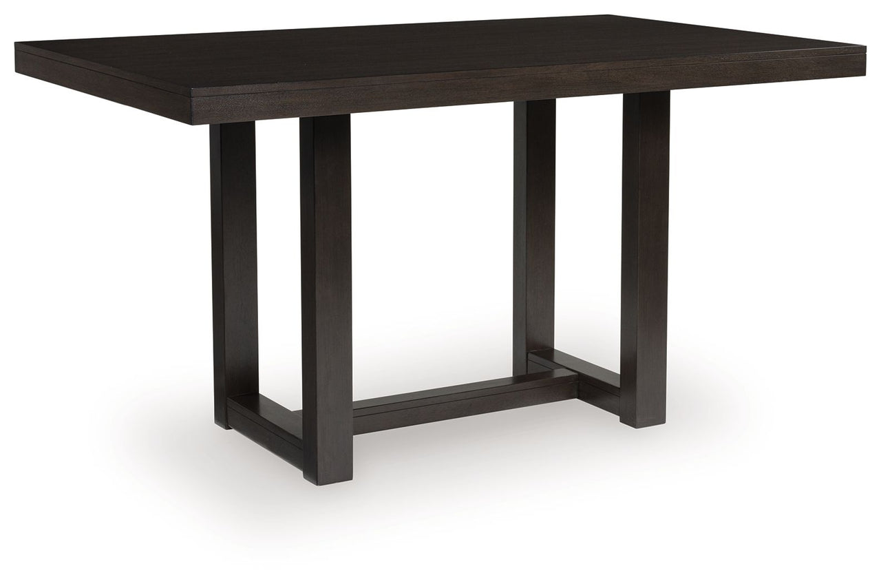 Neymorton - Dark Grayish Brown - Rectangular Dining Room Counter Table - Tony's Home Furnishings