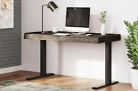 Thumbnail for Zendex - Dark Brown - Adjustable Height Desk - Tony's Home Furnishings