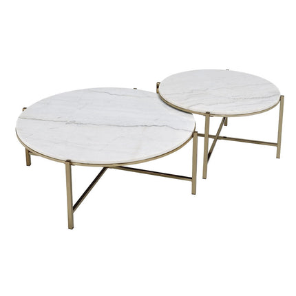 Zaidee - Nesting Table Set - Champagne ACME 