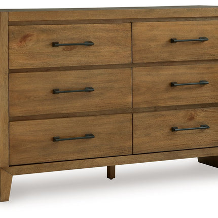 Sherbana - Light Brown - Dresser Signature Design by Ashley® 