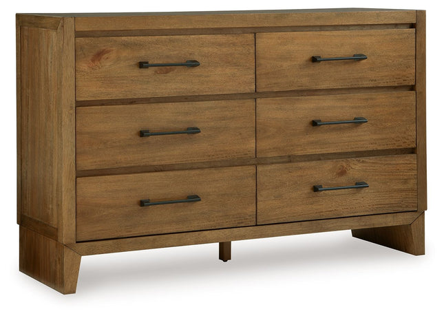 Sherbana - Light Brown - Dresser Signature Design by Ashley® 