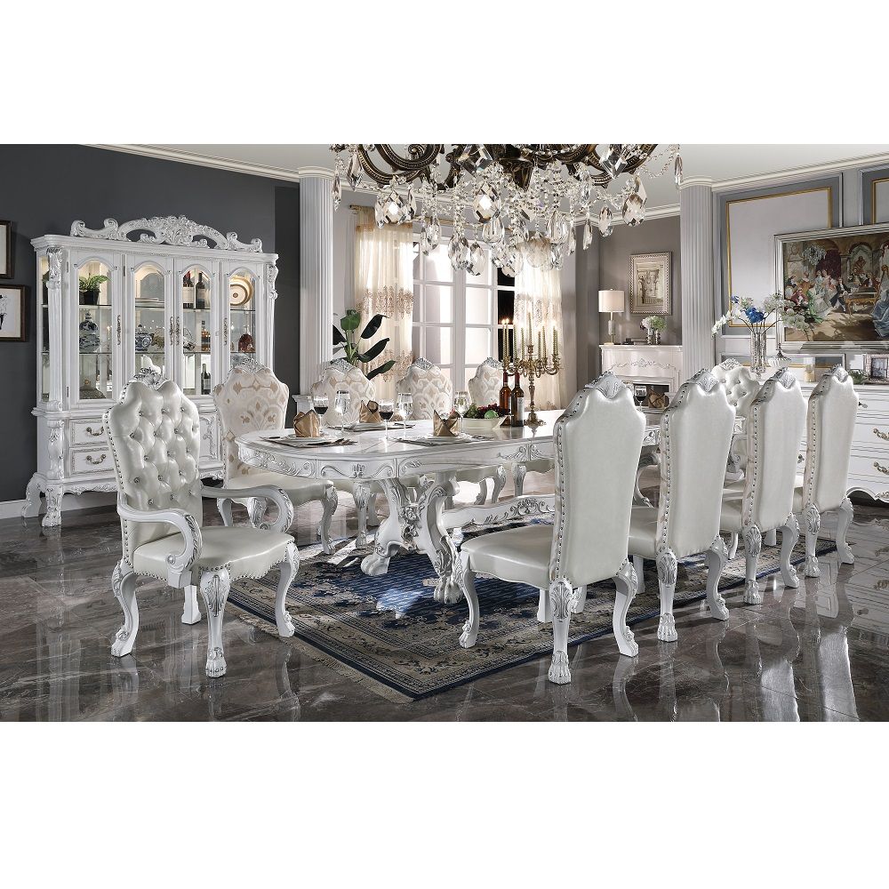 Dresden - Side Chair (Set of 2) - Bone White ACME 