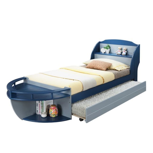 Neptune II - Twin Bed - Gray & Navy ACME 