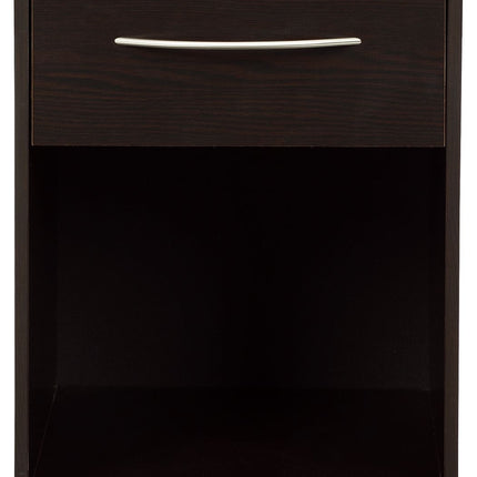 Finch - Black - One Drawer Night Stand Signature Design by Ashley® 