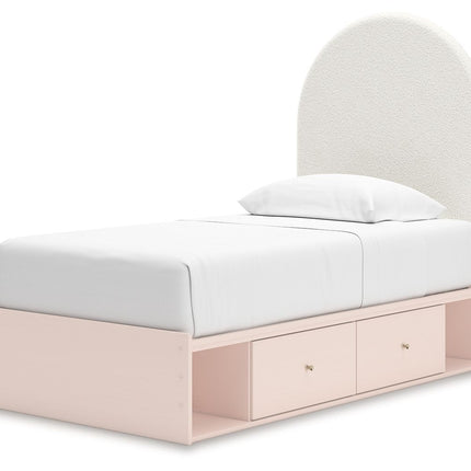 Wistenpine - Upholstered Panel Bed With Storage Signature Design by Ashley® 