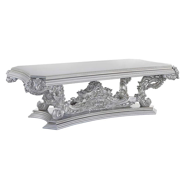 Valkyrie - Dining Table - Antique Platinum - Tony's Home Furnishings