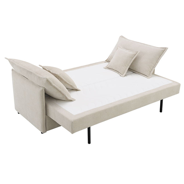 Elisea - Sofa With Sleeper - Beige Fabirc ACME 