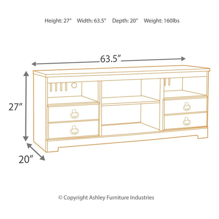 Willowton - Entertainment Center With Fireplace Option Signature Design by Ashley® 