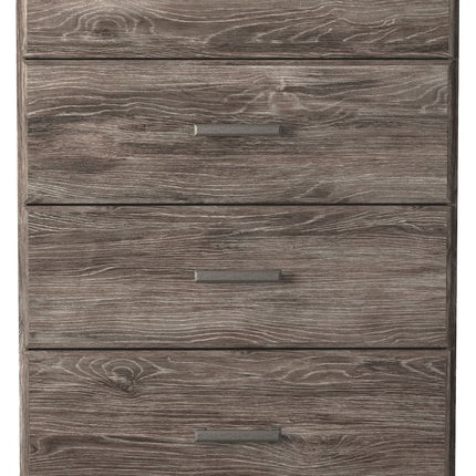 Ralinksi - Gray - Four Drawer Chest Ashley Furniture 