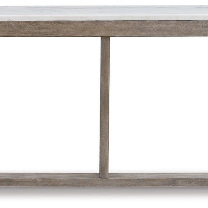 Loyaska - Brown/ivory - Sofa Table Signature Design by Ashley® 