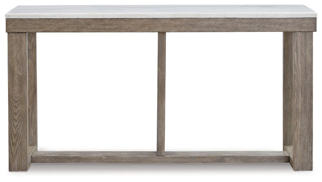 Loyaska - Brown/ivory - Sofa Table Signature Design by Ashley® 