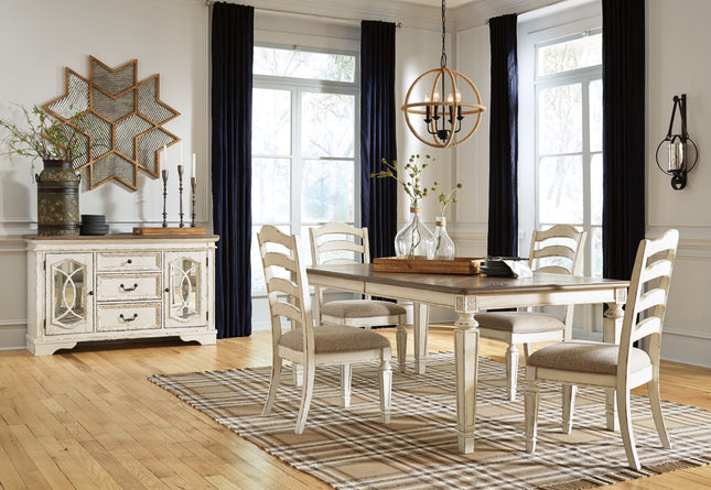 Realyn - Rectangular Dining Table Set Signature Design by Ashley® 