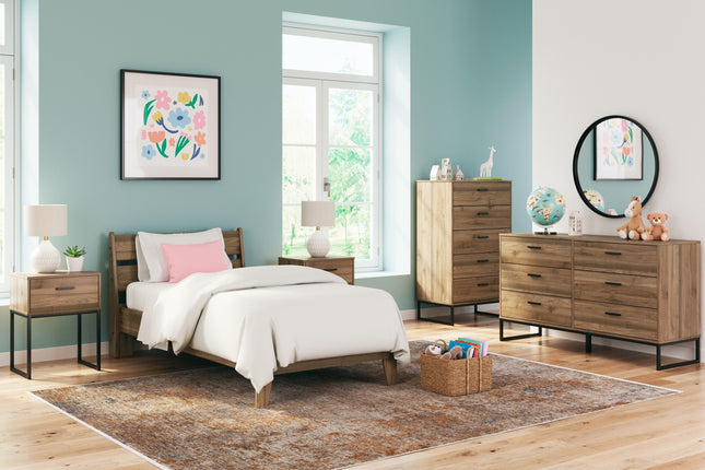 Deanlow - Panel Bedroom Set - Tony's Home Furnishings