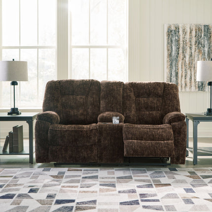 Soundwave - Reclining Loveseat W/Console Signature Design by Ashley® 