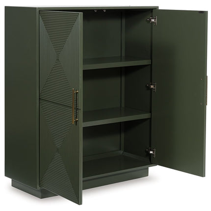 Geirwood - Dark Green - Accent Cabinet Signature Design by Ashley® 