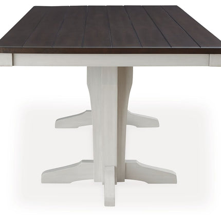 Darborn - Gray / Brown - Dining Table Signature Design by Ashley® 