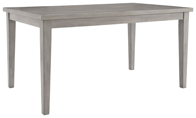 Parellen - Gray - Rectangular Dining Room Table Signature Design by Ashley® 