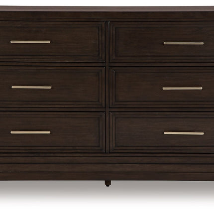 Neymorton - Dark Grayish Brown - Dresser Signature Design by Ashley® 