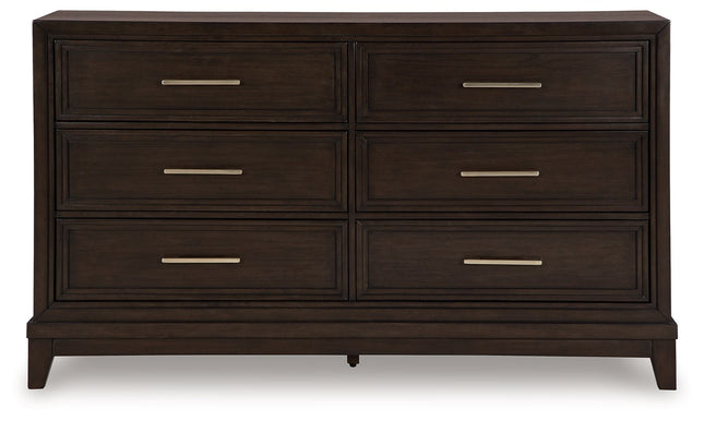 Neymorton - Dark Grayish Brown - Dresser Signature Design by Ashley® 