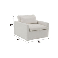 Frederick - Swivel Chair With Pillow ACME 