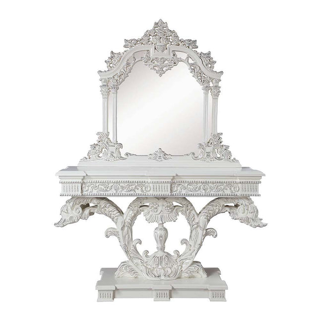 Vanaheim - Mirror - Antique White Finish - 54" ACME 