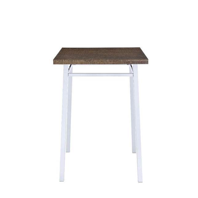 Nadie - Bar Table - Oak & Chrome ACME 