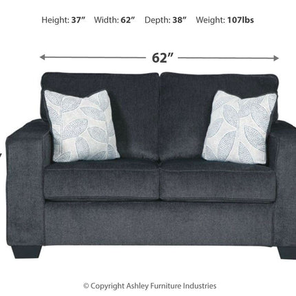 Altari - Stationary Loveseat Ashley Furniture 