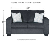 Altari - Stationary Loveseat Ashley Furniture 