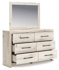 Thumbnail for Lawroy - Light Natural - Dresser And Mirror - Tony's Home Furnishings