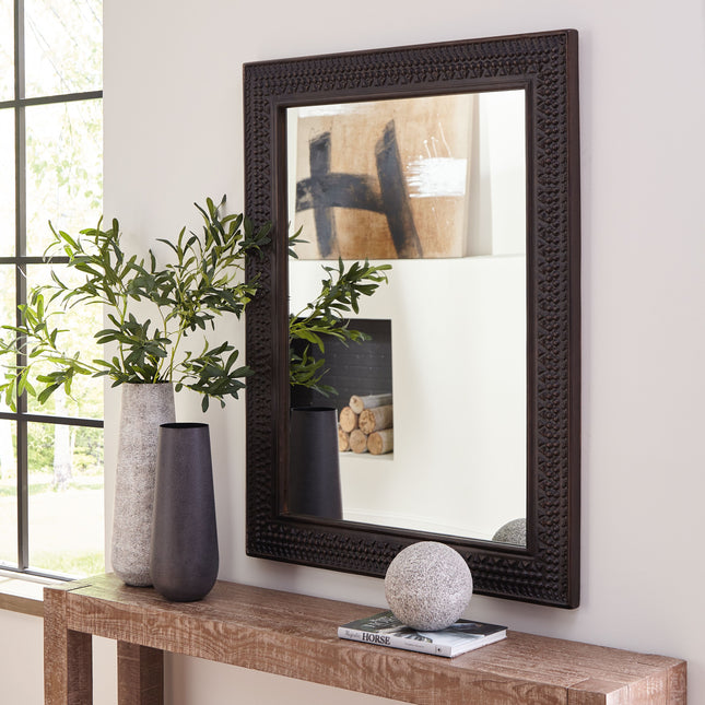 Balintmore - Dark Brown - Accent Mirror Ashley Furniture 