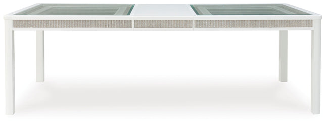 Chalanna - White - Rectangular Dining Room Extension Table Signature Design by Ashley® 