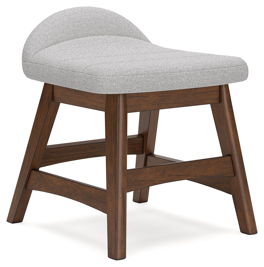 Lyncott - Light Gray / Brown - Home Office Desk Chair - Tony's Home Furnishings