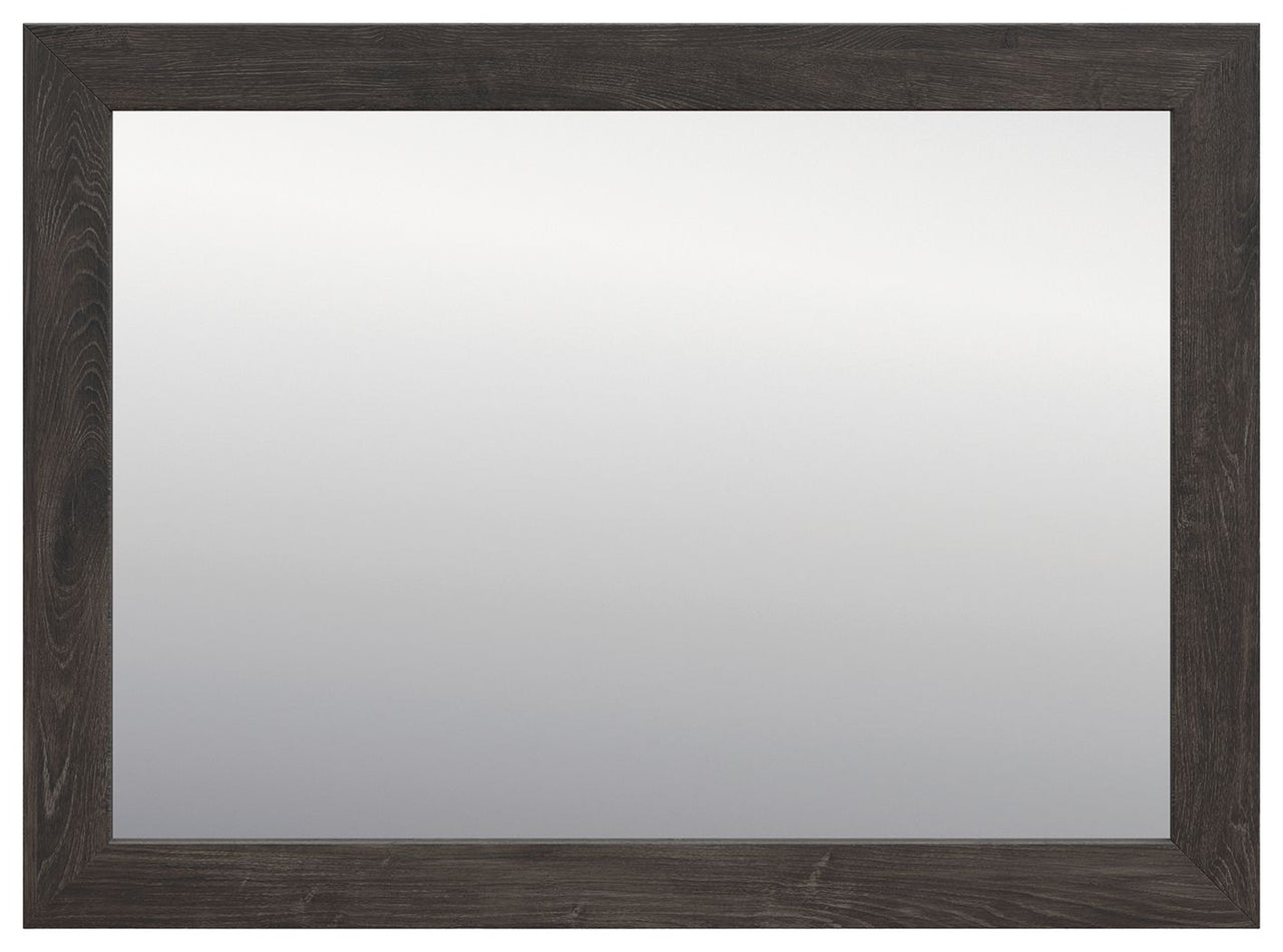 Fraluna - Charcoal - Bedroom Mirror - Tony's Home Furnishings