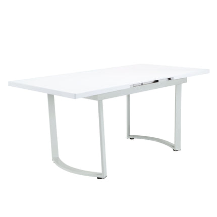 Palton - Dining Table - High Gloss White Finish ACME 