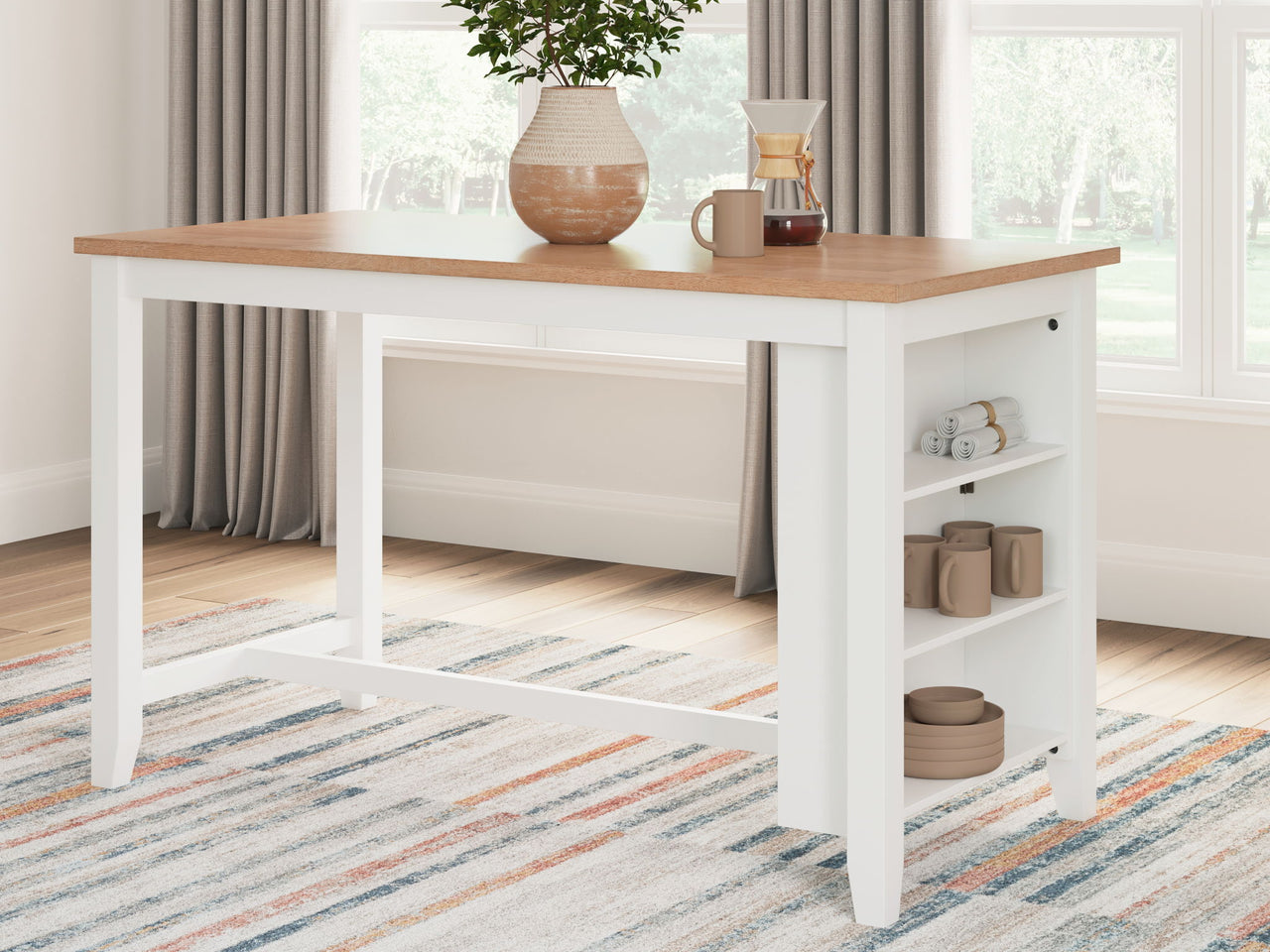 Gesthaven - Rectangular Dining Room Counter Table - Tony's Home Furnishings