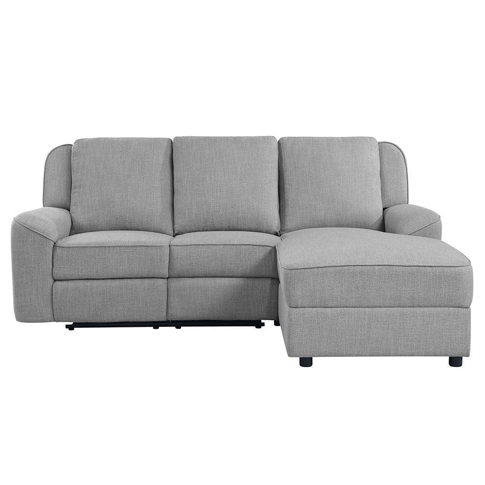 Destiny - Motion Sectional Sofa - Gray Linen ACME 