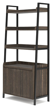 Thumbnail for Zendex - Dark Brown - Bookcase - Tony's Home Furnishings