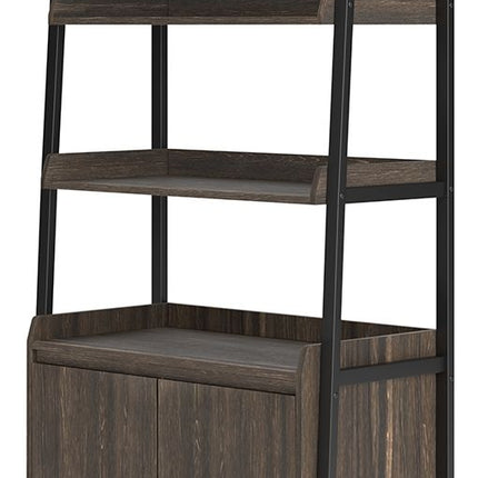 Zendex - Dark Brown - Bookcase Signature Design by Ashley® 