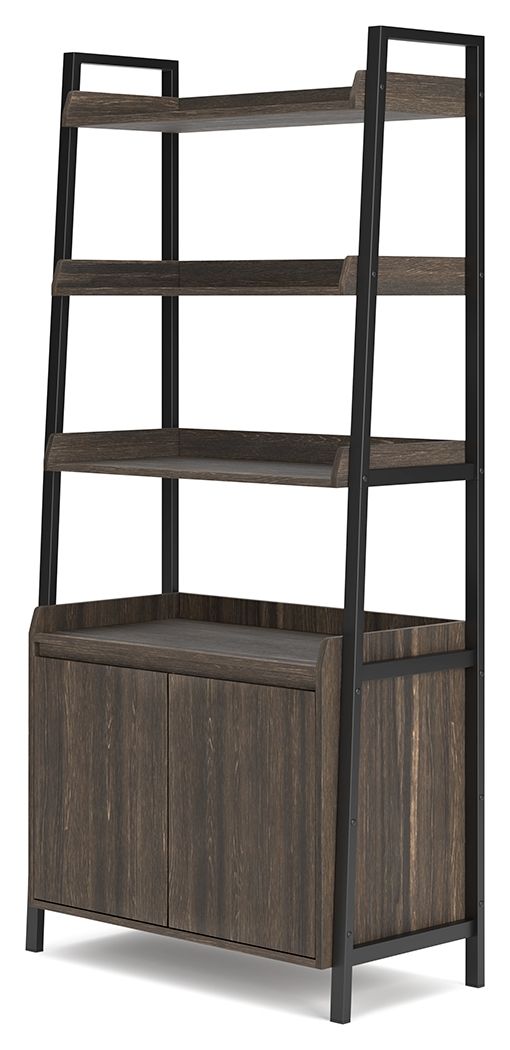 Zendex - Dark Brown - Bookcase Signature Design by Ashley® 