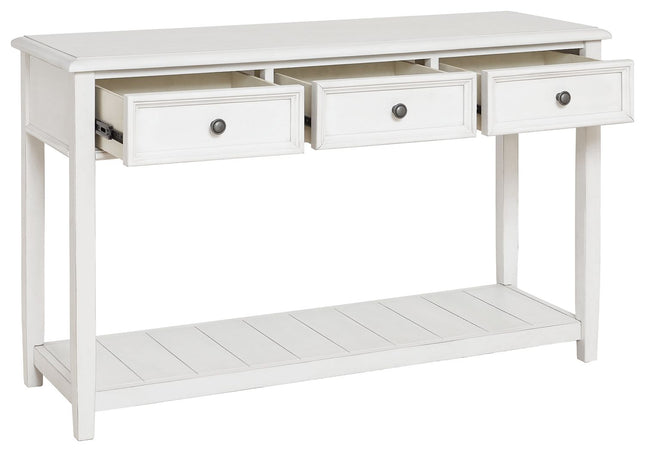 Kanwyn - Whitewash - Sofa Table Signature Design by Ashley® 