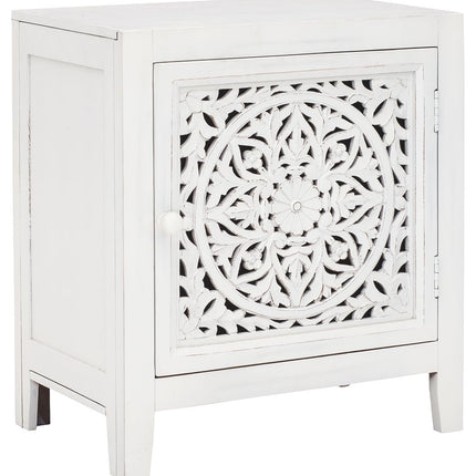 Fossil - White - Accent Cabinet Ashley Furniture 